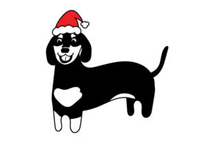 Christmas Dachshund Crafts for Holiday Selling