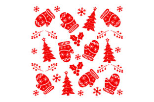 Christmas Mittens Crafts: Festive Tree Pattern Review