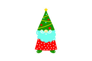 Christmas Tree Hat Gnome for Crafts & Christmas