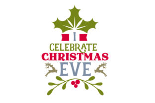 I Celebrate Christmas Eve Crafts for Editorial Design