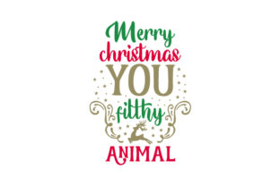 Merry Christmas You Filthy Animal: Crafts & Branding