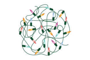 Tangle of Christmas Lights in a Ball: A Designer Review