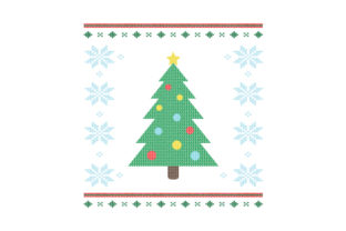 Ugly Sweater Christmas Tree Crafts for Branding