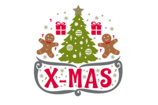 X-mas: A Versatile Design Asset for Christmas Crafts